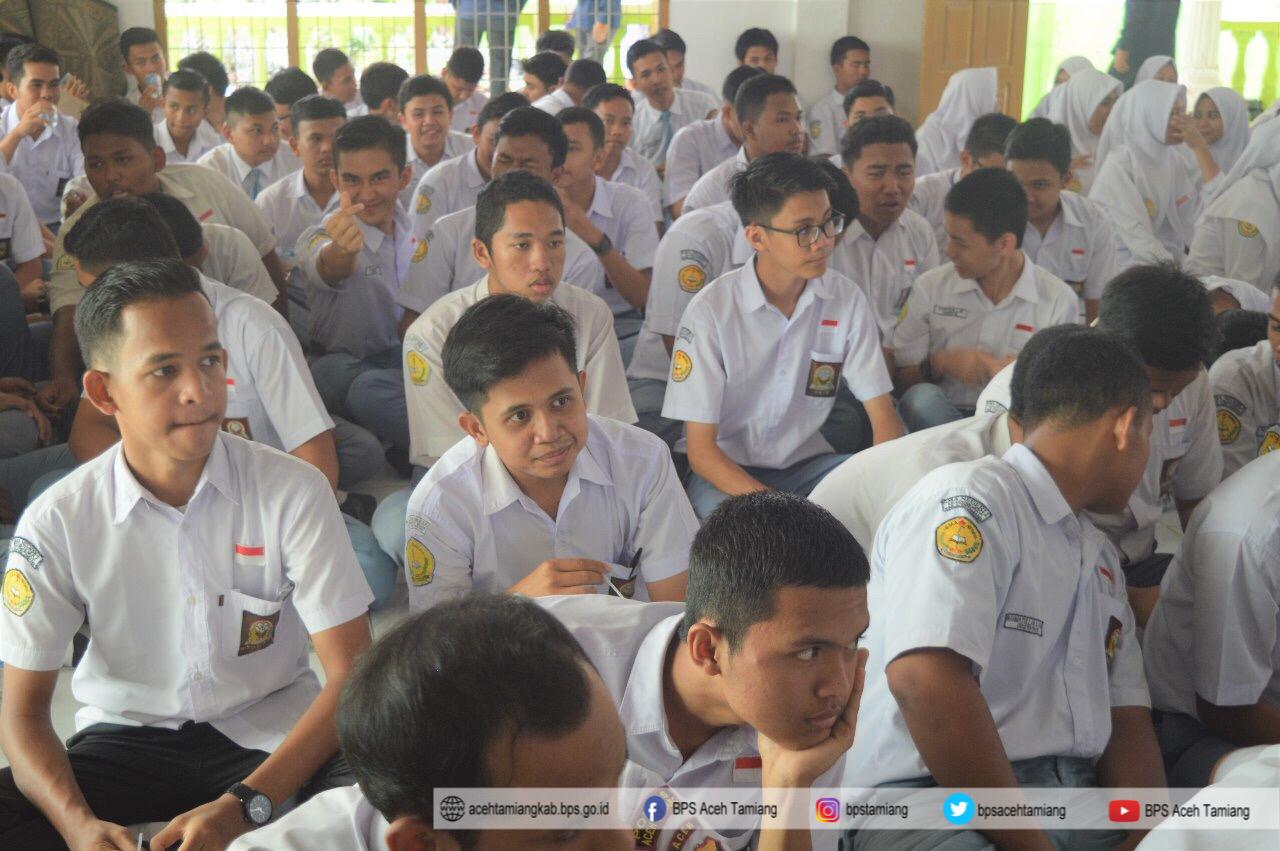 BPS Goes To Schools : Sosialisasi Sensus Penduduk 2020 Kab. Aceh Tamiang