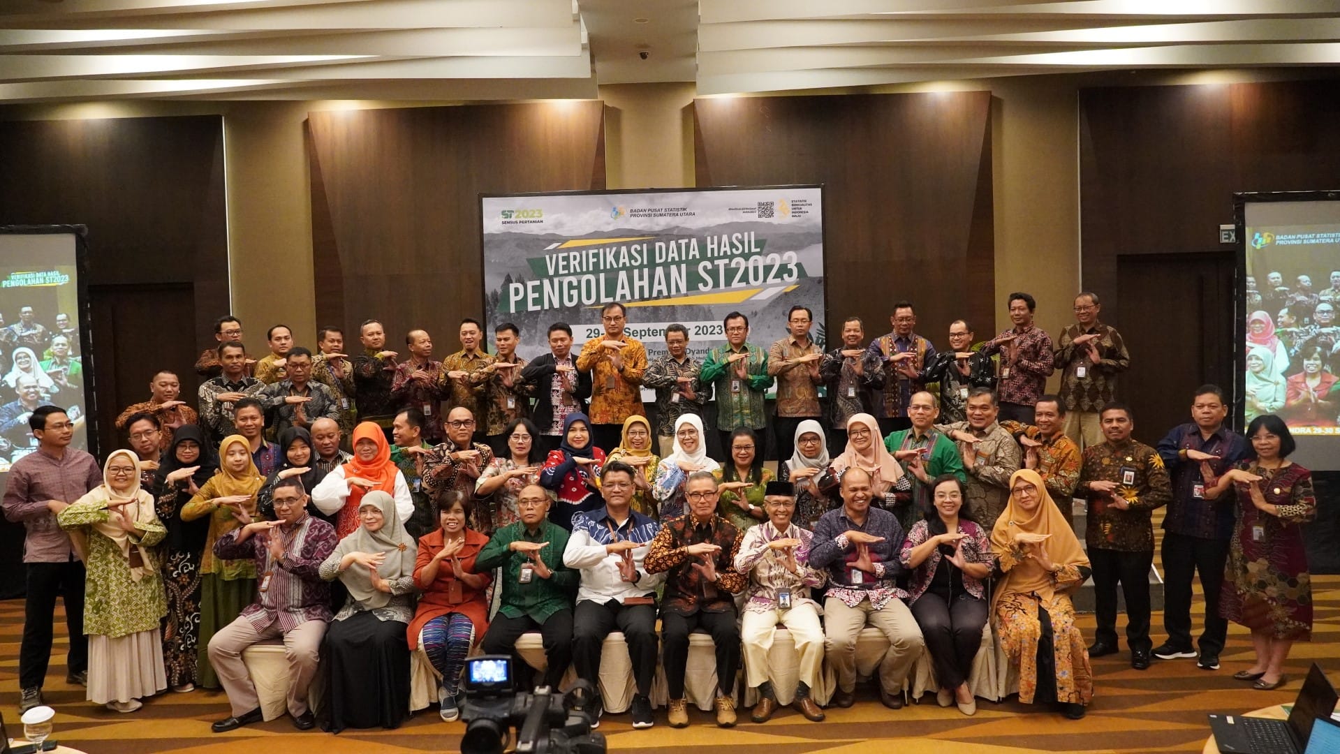 Verifikasi Hasil Pengolahan ST2023 Provinsi Sumatera Utara