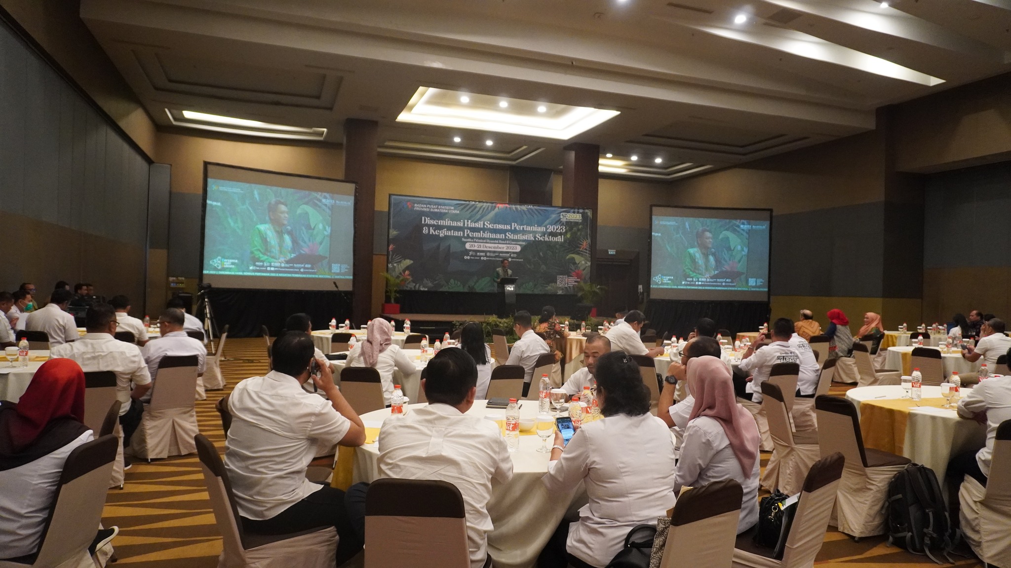 Diseminasi Hasil Sensus Pertanian 2023 dan Pembinaan Statistik Sektoral di Provinsi Sumatera Utara